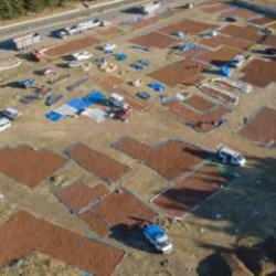 Giresunlu üreticilerin fındığı kurutmak için adresi bu yıl da Şebinkarahisar oldu