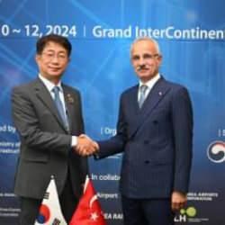 Güney Kore'den  İstanbul-Ankara süper hızlı tren projesi̇ne büyük i̇lgi̇ 