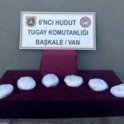 MSB: Van'da 5 kilo 778 gram metamfetamin ele geçirildi