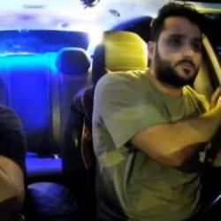 Al birini vur &ouml;tekine... Kornaya dayanan taksici ve magandanın kavgası!