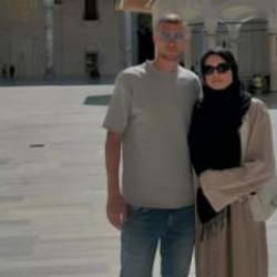 Dzeko, eşiyle Çamlıca Camii’ni ziyaret etti