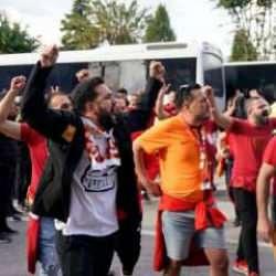 Galatasaray taraftarları Ülker Stadı'nda!