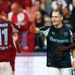 Leverkusen'den Şampiyonlar Ligi'ne dört dörtlük başlangıç