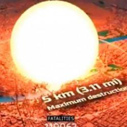 Rusya'dan İngiltere'ye savaş ilanı gibi n&uuml;kleer saldırı videosu: &Uuml;&ccedil;&uuml;nc&uuml; D&uuml;nya Savaşı...