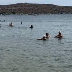 Yabancı turistlerin Bodrum'daki tatili sürüyor