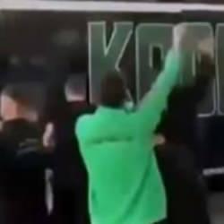 1. Lig ekibine flaş saldırı! Silahla takım otobüsünü kovaladı