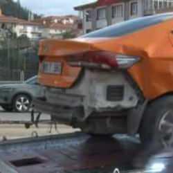 Ankara'da zincirleme trafik kazası: 2 yaralı