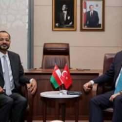 Bakan Fidan, Ummanlı mevkidaşı ile bir araya geldi