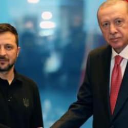 Cumhurbaşkanı Erdoğan, Zelenskiy ile görüştü