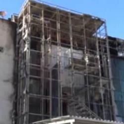 Klimadan &ccedil;ıkan yurttaki yangın kısa s&uuml;rede s&ouml;nd&uuml;r&uuml;ld&uuml;