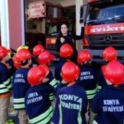 Konya Büyükşehir bu yıl 32 bin öğrenciye yangın ve afet bilinci eğitimi verecek