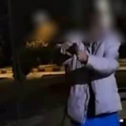 Karabük'te korku dolu anlar! Rast gele ateş açtı