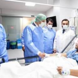 Bakan Yerlikaya’dan yaralı polis memuru Köş’e ziyaret