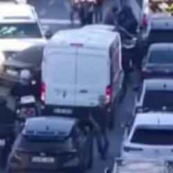 E-5'te dehşet anları! &Ccedil;ok sayıda araca &ccedil;arptı!