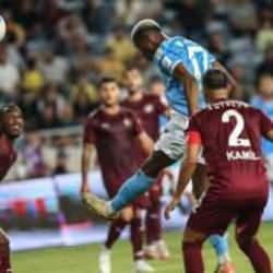 Trabzonspor, Mersin'de 2 puan bıraktı