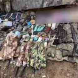 Pençe-Yıldırım bölgesinde çok sayıda silah ve mühimmat ele geçirildi