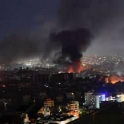 Son Dakika... İsrail, Beyrut'u bir kez daha vurdu!