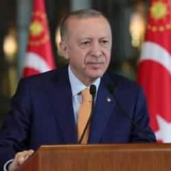 Cumhurbaşkanı Erdoğan, Türkmenistan Milli Lideri Berdimuhammedov ile görüştü