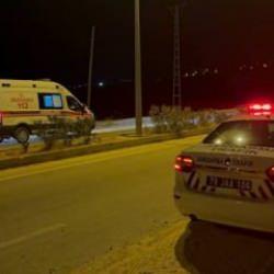 Kilis'te motosiklet devrildi: 2 yaralı