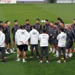 A Milli Takım'ın Karadağ mesaisi başladı! 7 isim antrenmana katılmadı