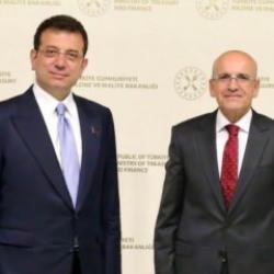 Bakan Şimşek, İmamoğlu'nu kabul etti! İBB Başkanı'ndan finansal talep