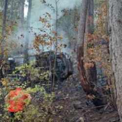 Bolu'da feci kaza: Uçurumdan yuvarlandı, alev aldı! 2 ölü