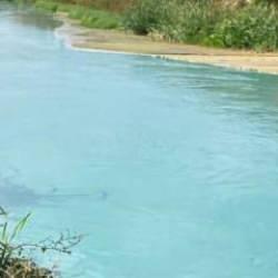 &Ccedil;orlu Deresi'nin rengi değişti!