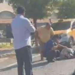 Boşanma aşamasındaki eşini adliye önünde bıçakladı! 