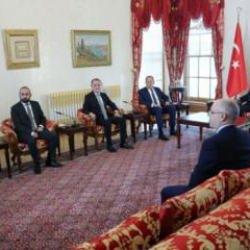 Başkan Erdoğan 4 &uuml;lkenin bakanlarını kabul etti