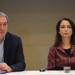 DEM Parti Eş Genel Başkanları, Demirtaş'ı ziyaret etti