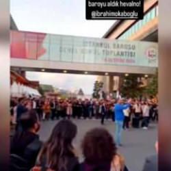 İstanbul Barosu'nda peş peşe skandallar! Seçim zaferini PKK sloganlarıyla kutladılar