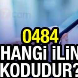 0484 numaralı telefon kodu hangi şehre ait? 484 alan kodunun hangi il ile ilişkili olduğunu &ouml;ğrenin!