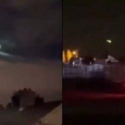 Adana ve Hatay semalarında korkutan anlar! Dev g&ouml;ktaşı g&ouml;r&uuml;nt&uuml;lendi