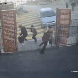 Facia kıl payı atlatıldı! Yine aynı okul, bu ikinci kaza...