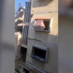 Yahya Sinvar’ın üzerinde oturduğu koltuk, Filistinliler tarafından binadan çıkarıldı