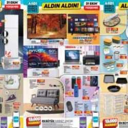 A101 31 Ekim'den itibaren geçerli aktüel ürünler kataloğu! Halı, koltuk, battaniye, klozet takımı...