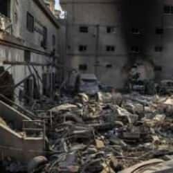 İsrail 150 kişinin sığındığı binayı vurdu! 55 Filistinli şehit oldu!