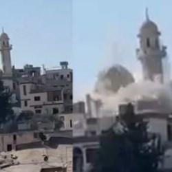 İsrail, Lübnan'da çok sayıda cami ve kiliseye saldırdı