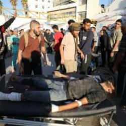 İsrail, Gazze'nin kuzeyinde Sahabe Çarşısı'nı bombaladı! Çok sayıda şehit var