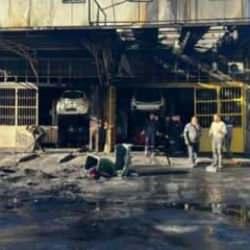 Ankara'da oto sanayide yangın: Araçlar küle döndü
