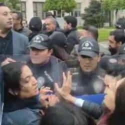 Batman ve Mardin'de DEM Partililerden provokasyon! Belediyeye girmek istediler, 2 g&ouml;zaltı