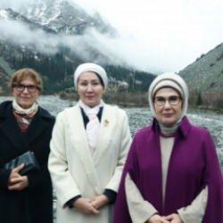Emine Erdoğan Ala Arça Milli Parkı'nı ziyaret etti