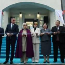 Emine Erdoğan, Bilim Bişkek İnovasyon Merkezi'nin açılışını yaptı