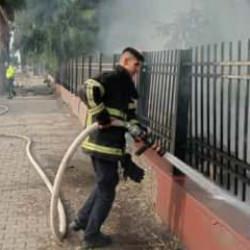 İskenderun'da otluk alanda yangın