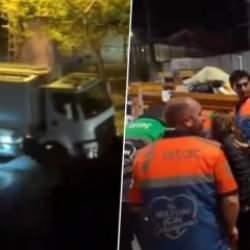 Kartal'da çöp sorununa illegal çözüm! İBB ekipleri fena yakalandı 