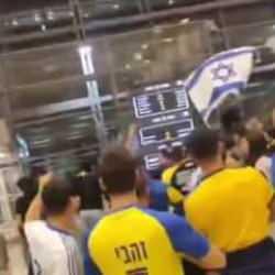 Maccabi Tel Aviv taraftarlarından aşağılık slogan