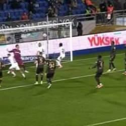 Rize'de 7 dakikalık inceleme! Gol iptal edildi