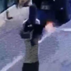 Tekirdağ'da şok g&ouml;r&uuml;nt&uuml;! T&uuml;fekle rast gele ateş etti