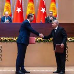 Türkiye ve Kırgızistan enerji alanında mutabakat zaptı imzaladı
