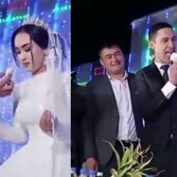 Damat şaka yaptı, gelinin intikamı sert oldu. D&uuml;ğ&uuml;n&uuml;n zehir olduğu anlar